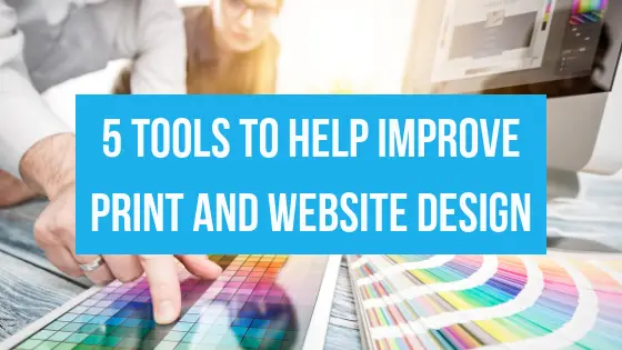 tools for print and website design