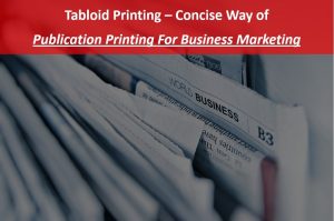 Publication printing